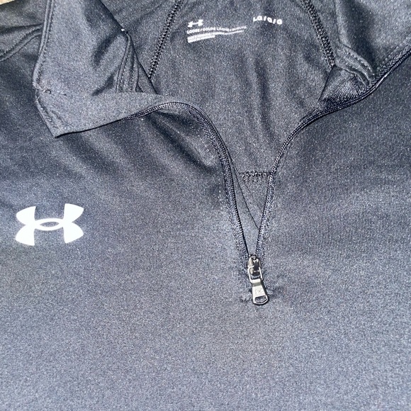Under Armour Black Long Sleeve Pullover - Picture 6 of 6